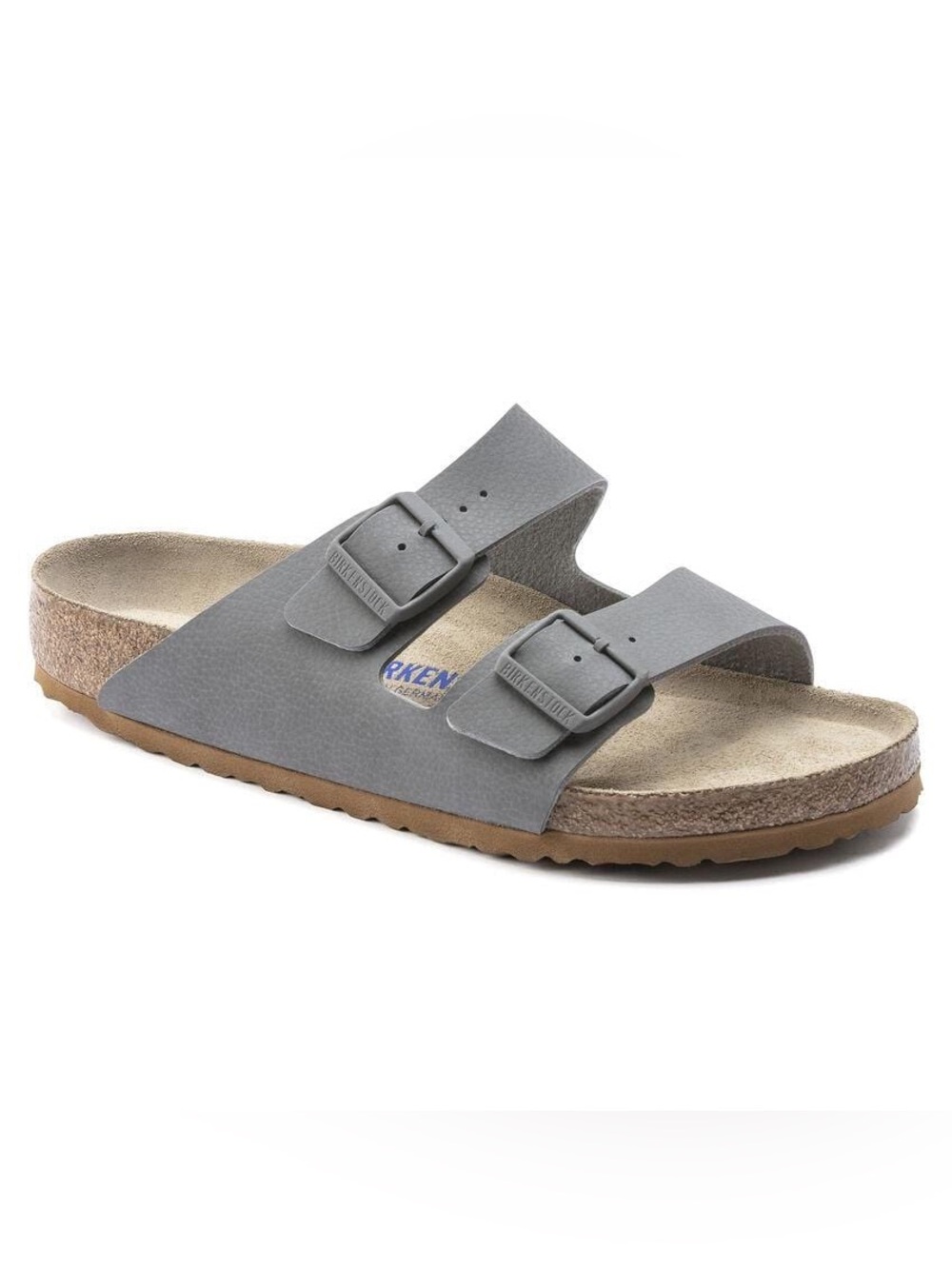 BIRKENSTOCK - Arizona BS Sandal in Desert Soil Grey - Men’s Size 12/45 - Picture 1 of 14